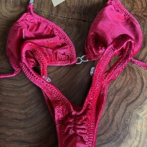 NEW NPC NANBF OCB Practice suit for Wellness physique Competition bodybuilding